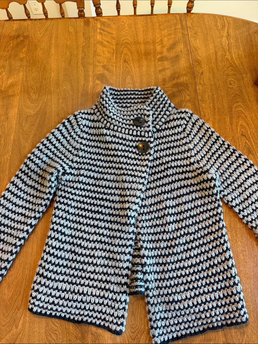 Krimson Klover Midnight Sun Button Cardigan in Mid Gray XL